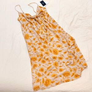 NWT Volcom Tie-Front Dress